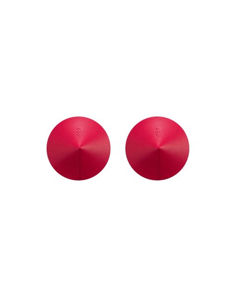 Sublimie paire de cache-tétons rouges PREMIUM