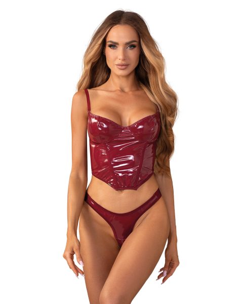 Redya Corset et string rouge