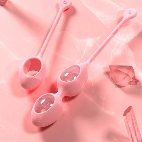 Yonii -  Set de 2 œufs de Yoni en Quartz