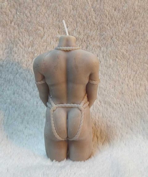 Bougie Bustes Hommes – Waxplay – Intensité 4