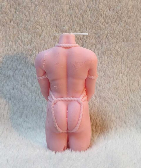 Bougie Bustes Hommes – Waxplay – Intensité 1