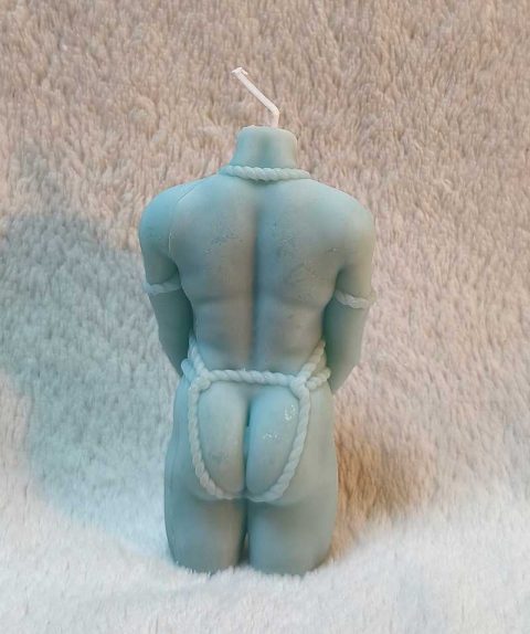 Bougie Bustes Hommes – Waxplay – Intensité 3