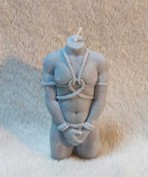 Bougie Bustes Hommes – Waxplay – Intensité 1