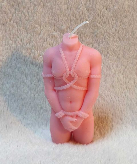 Bougie Bustes Hommes – Waxplay – Intensité 3