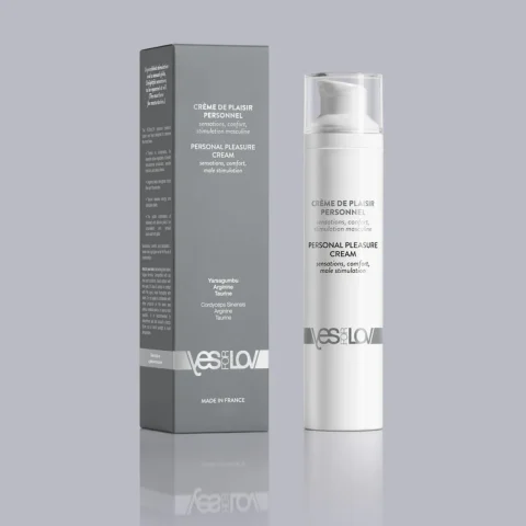 Crème de plaisir masculine