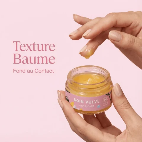 Baume vulve-apaisant et bio-50ml