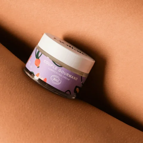 Crème de massage lubrifiante vanille