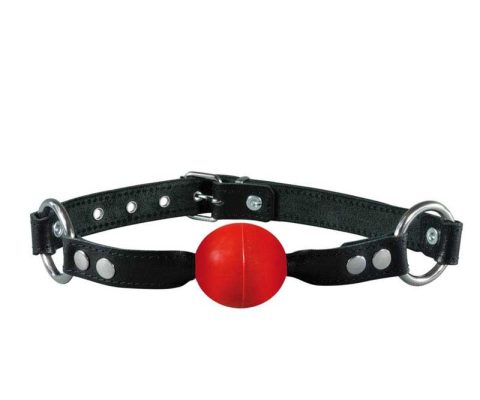 Baillon boule Noir boule rouge