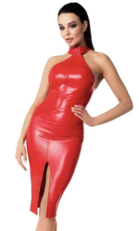 midi robe Orgia Rouge