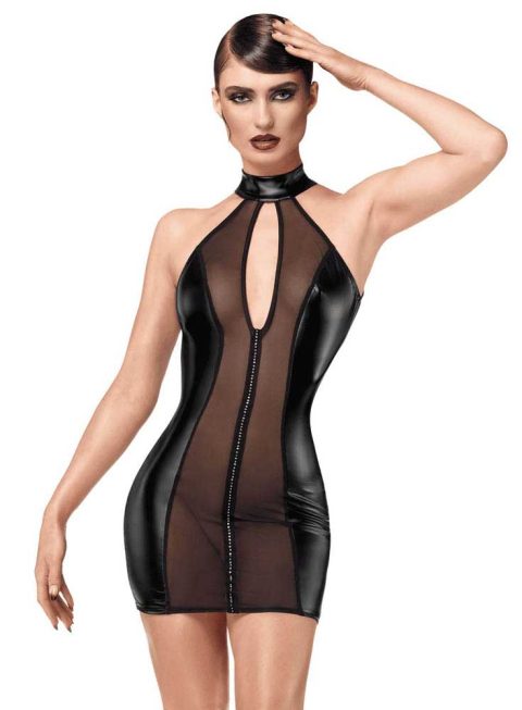Luxuria Mini robe cristal transparente