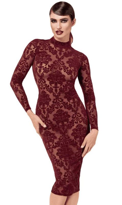 Kink Royal Robe mi-longue