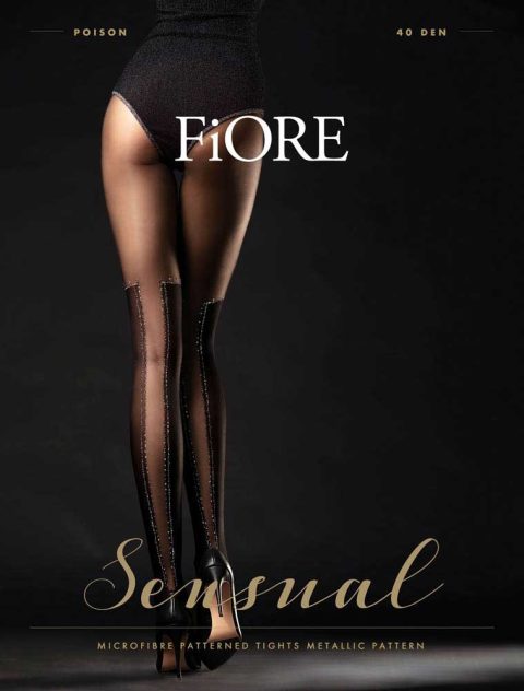 Poison Collants 40 DEN - Noir