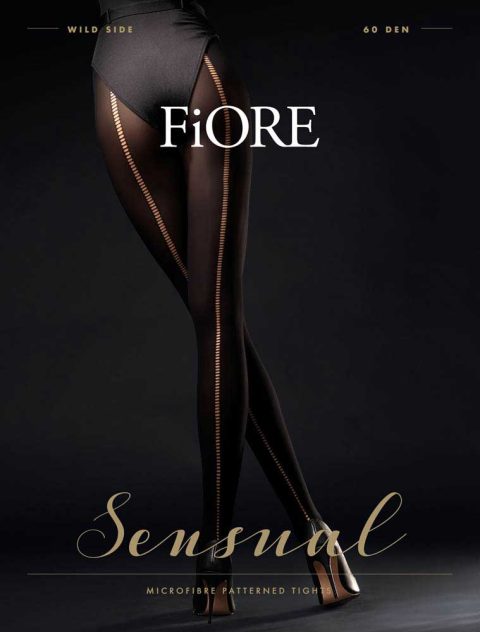 Wild Side Collants 60 DEN - Noir